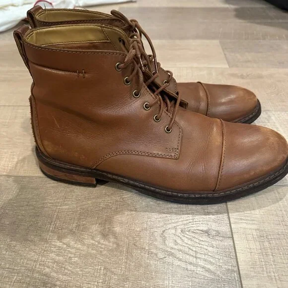 Clarks | Shoes | Clarks Mens Lace Up Bootie Boots Shoes 1m  display picture 2